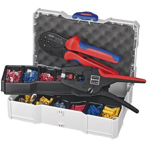  Crimp-Sortimente für Kabelverbinder KNIPEX 97 90 22 Crimp-Sortiment für Kabelverbinder 12381613
