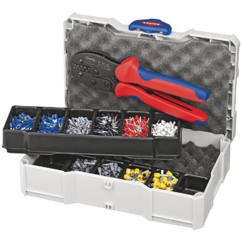  Crimp-Sortimente für Aderendhülsen mit Kunststoffkragen KNIPEX 97 90 23 Crimp-Sortiment für Aderendhülsen 12381619