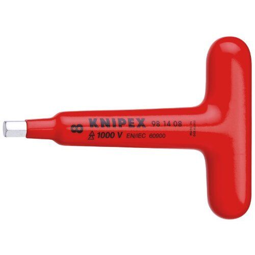  Schraubendreher für Innensechskantschrauben mit T-Griff KNIPEX 98 14 06 Schraubendreher für Innensechskantschrauben mit T-Griff 120 mm 12381436