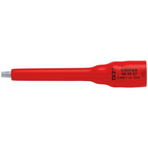 Steckschlüsseleinsätze 3/8" KNIPEX 98 29 27 Steckschlüsseleinsatz 3/8" für TX27 123 mm 12381480