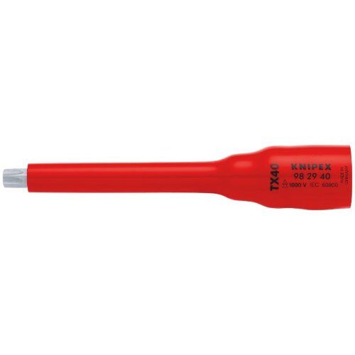  Steckschlüsseleinsätze 3/8" KNIPEX 98 29 40 Steckschlüsseleinsatz 3/8" für TX40 123 mm 12381479