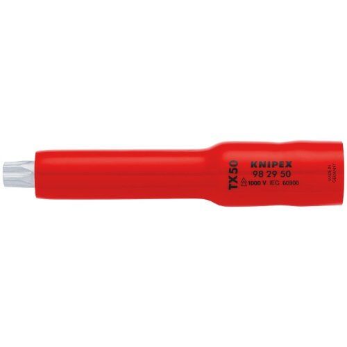  Steckschlüsseleinsätze 3/8" KNIPEX 98 29 50 Steckschlüsseleinsatz 3/8" für TX50 117 mm 12381482