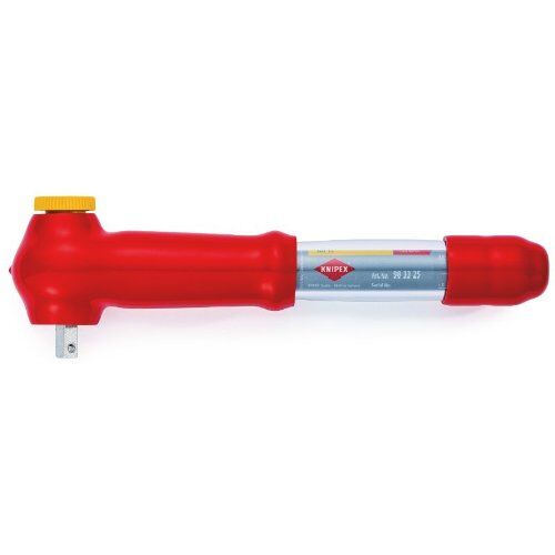  Drehmomentschlüssel mit Außenvierkant, umsteckbar KNIPEX 98 33 25 Drehmomentschlüssel mit Außenvierkant, umsteckbar 290 mm 12381461