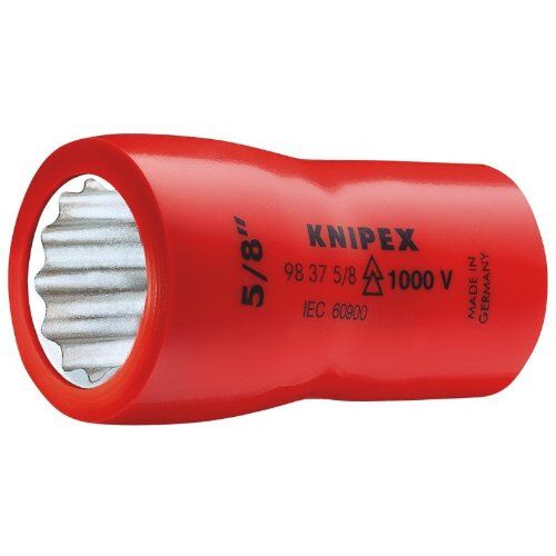  Steckschlüsseleinsätze (Doppel-Sechskant) mit Innenvierkant 3/8" oder 1/2" KNIPEX 98 37 5/16" Steckschlüsseleinsatz (Doppel-Sechskant) mit Innenvierkant 3/8" 42 mm 12381373