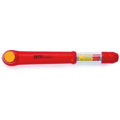  Drehmomentschlüssel mit Außenvierkant, umsteckbar KNIPEX 98 43 50 Drehmomentschlüssel mit Außenvierkant, umsteckbar 385 mm 12381462