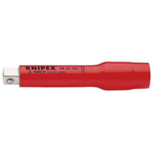  Verlängerungen mit Innen- / Außenvierkant 3/8" oder 1/2" KNIPEX 98 45 125 Verlängerung mit Innen- / Außenvierkant 1/2" 125 mm 12381305