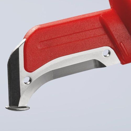  Abmantelungsmesser mit Gleitschuh KNIPEX 98 55 Abmantelungsmesser mit Gleitschuh isolierender Mehrkomponenten-Griff, VDE-geprüft 180 mm 12381466