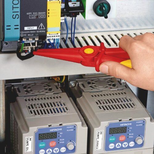  Flachrundzange aus Kunststoff isolierend KNIPEX 98 62 02 Flachrundzange aus Kunststoff isolierend mit Weichkunststoff-Zone für sicheren Halt Kunststoff 220 mm 12381454