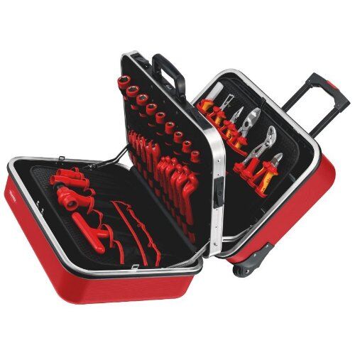  Werkzeugkoffer "BIG Twin Move RED" Elektro Kompetenz KNIPEX 98 99 15 Werkzeugkoffer "BIG Twin Move RED" Elektro Kompetenz 12381002