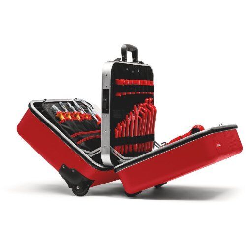  Werkzeugkoffer "BIG Twin Move RED" Elektro Kompetenz KNIPEX 98 99 15 Werkzeugkoffer "BIG Twin Move RED" Elektro Kompetenz 12381002