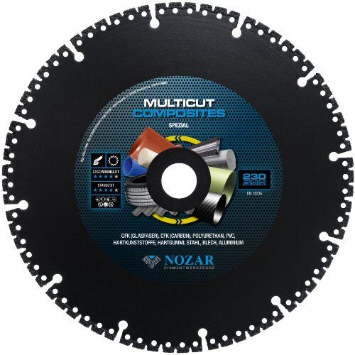 Diamanttrennscheibe Multicut Composites Nozar Diamanttrennscheibe, 230x22,23mm, Multicut Composites 12446187