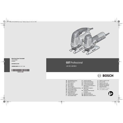  Stichsägen Bosch Stichsäge GST 160 CE 12369186