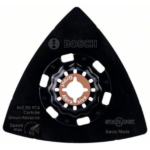  AVZ 90 RT4 Schleifplatten Bosch Carbide-RIFF-Schleifplatte AVZ 90 RT4, für oszillierende Multifunktionswerkzeuge 12372800