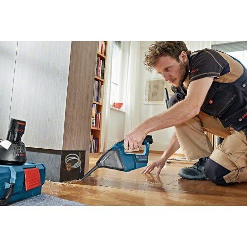  12V System Bosch Akku Sauger GAS 12V, mit 2 x 3.0 Ah Li-Ion Akku, L-BOXX 12369095