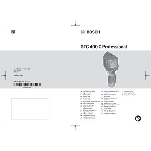  Vernetzte Produkte und Services Vernetzte Werkzeuge Bosch Wärmebildkamera GTC 400 C, mit 1 x 1,5 Li-Ion Akku, L-BOXX 12369320