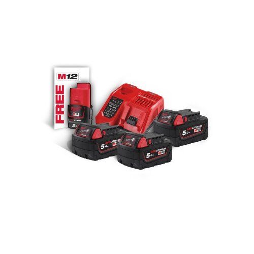  Akku und Ladegerät Kits Milwaukee M18NRG-503 NRG KIT IN2 12428150