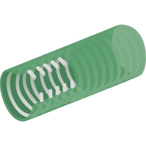  6810 PVC-SPIRALSCHLAUCH SAUG/DRUCK PVC-SPIRALSCHLAUCH SAUG/DRUCK   75 x 4,6 mm, 50 m 12392079