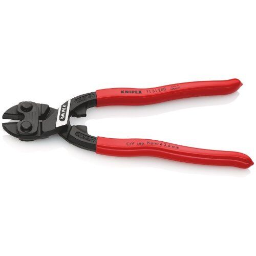  KNIPEX CoBolt® Kompakt-Bolzenschneider KNIPEX 71 31 200 CoBolt® Kompakt-Bolzenschneider mit Kunststoff überzogen schwarz atramentiert 200 mm 12380234