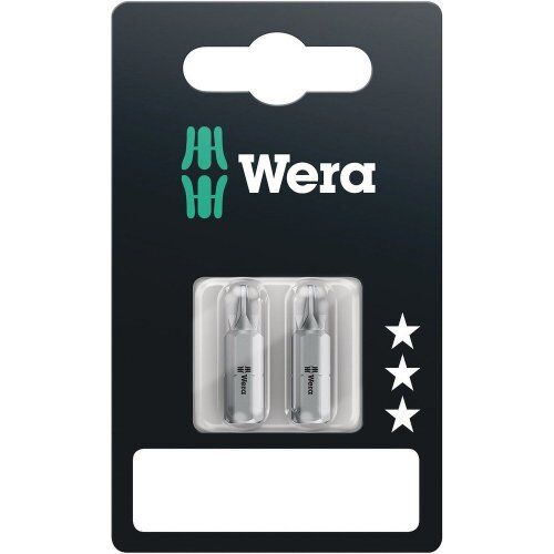  Bits für Pozidriv-Schrauben Wera 855/1 Z SB Bits, PZ 1 x 25 mm, 2-teilig 12451836