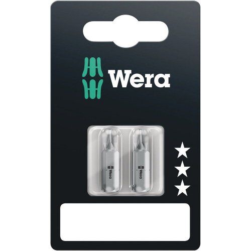  Bits für Pozidriv-Schrauben Wera 855/1 Z SB Bits, PZ 2 x 25 mm, 2-teilig 12451838