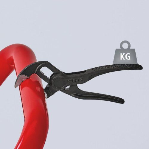 Rohr- und Wasserpumpenzangen KNIPEX 87 00 100 Cobra® XS aufgeprägte, raue Oberfläche grau atramentiert 100 mm 12380292