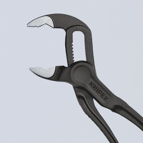  KNIPEX Cobra® XS KNIPEX 87 00 100 BK Cobra® XS aufgeprägte, raue Oberfläche grau atramentiert 100 mm 12381230