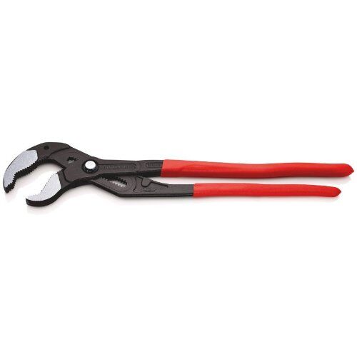  KNIPEX Cobra® Hightech-Wasserpumpenzangen KNIPEX 87 01 560 Cobra® XXL Rohr- und Wasserpumpenzange mit Kunststoff überzogen grau atramentiert 560 mm 12380274