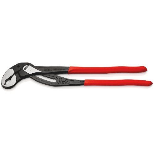  KNIPEX Alligator® Wasserpumpenzangen KNIPEX 88 01 400 Alligator® XL Rohr- und Wasserpumpenzange mit rutschhemmendem Kunststoff überzogen schwarz atramentiert 400 mm 12380295