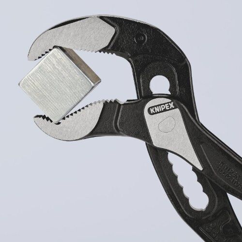 KNIPEX Alligator® Wasserpumpenzangen KNIPEX 88 01 400 Alligator® XL Rohr- und Wasserpumpenzange mit rutschhemmendem Kunststoff überzogen schwarz atramentiert 400 mm 12380295