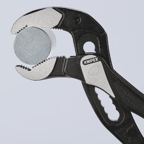 KNIPEX Alligator® Wasserpumpenzangen KNIPEX 88 01 400 Alligator® XL Rohr- und Wasserpumpenzange mit rutschhemmendem Kunststoff überzogen schwarz atramentiert 400 mm 12380295
