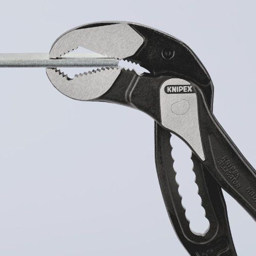  KNIPEX Alligator® Wasserpumpenzangen KNIPEX 88 01 400 Alligator® XL Rohr- und Wasserpumpenzange mit rutschhemmendem Kunststoff überzogen schwarz atramentiert 400 mm 12380295
