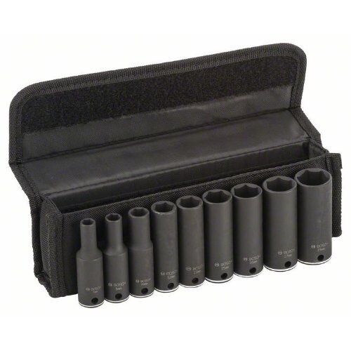  Schrauberbit- und Steckschlüssel-Sets 9-teilige Steckschlüssel-Sets Impact Control Bosch 9-tlg. Steckschlüssel-Set, 7–19 mm lang, für Schlagschrauber 12372330