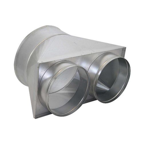  Vorsatzstück HEYLO Vorsatzstück 2fach-Verteilung K 50 von 1 x 420 mm auf 2 x 305 mm 12404536