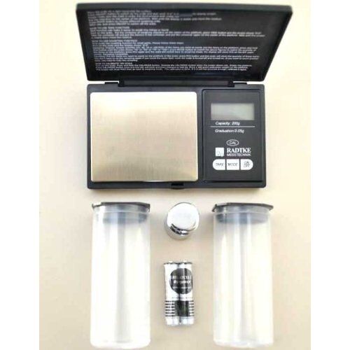  Radtke CCM-Set ECO HEYLO digitalte Taschenwaage für CCM-Set inkl. Batterien, Kalibrierungsgewicht, Probebecher 12404748