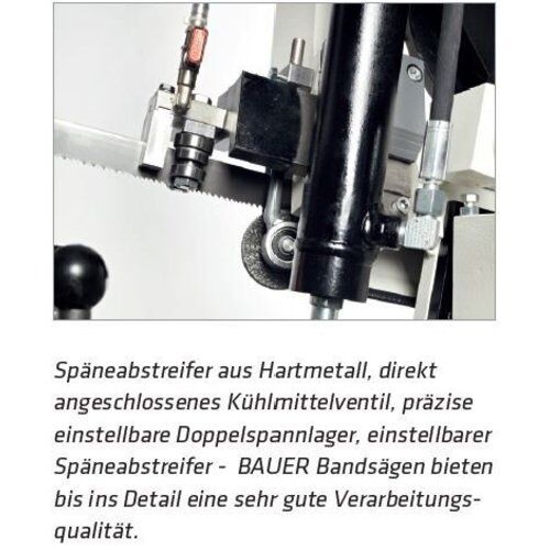  Mittlere Gehrungs- und Schwenkbandsägen BAUER S 280-320 \ DG ELMAG BAUER Gehrungs-Bandsägemaschine Mod.S 280 DG 12421127