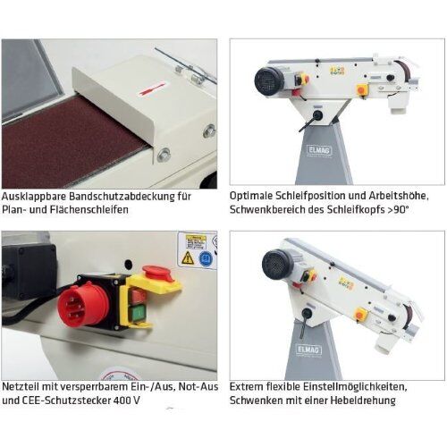  Bandschleifmaschinen - BSM 75x2000 ELMAG Bandschleifmaschine Mod.BSM 75x2000 12422137