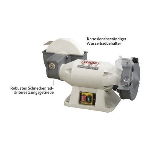  Nass-\Trockenschleifmaschinen ELMAG Doppelschleifmaschine DSM 200/150 WTN 12421826