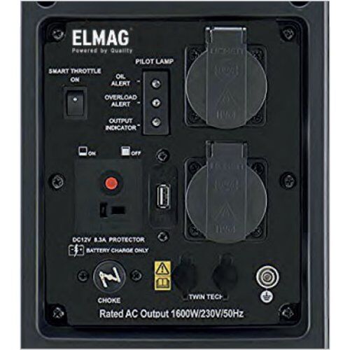  Inverter Stromerzeuger Benzin - super-schallgedämmte Invertertechnologie ELMAG Inverter Stromerzeuger SEBSS 2000Wi m. YAMAHA-Motor MZ80 (super-schallgedämmt) 12423607