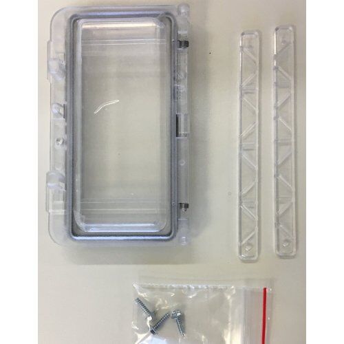  Zubehör für Stromerzeuger ELMAG Klappdeckel IP 54, 6 Einheiten transparent 12423033
