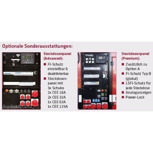  SEDSS 85WDE ELMAG Stromerzeuger SEDSS 22WDE-ECO-AVR-DSE4520-StageV m. YANMAR Dieselm 4TNV88 m. MECC ALTE ECP28-M/4C Alternator super-schallged. 12423822