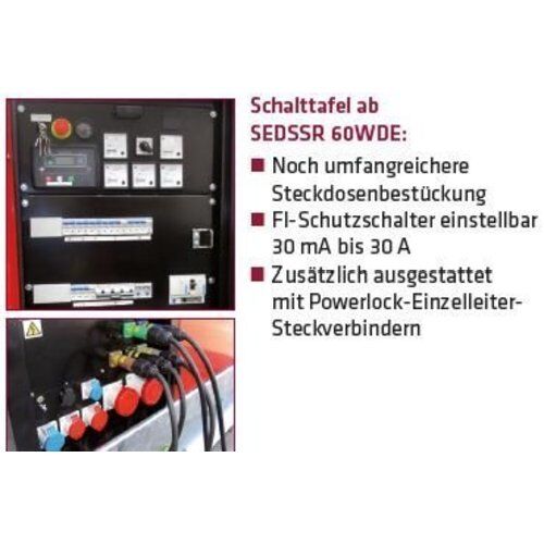  SEDSSR 100WDE ELMAG Stromerzeuger SEDSSR 100WDE, Stage3A m. VOLVO Dieselmotor TAD551GE (super-schallgedämmt, Vermietversion) 12423801