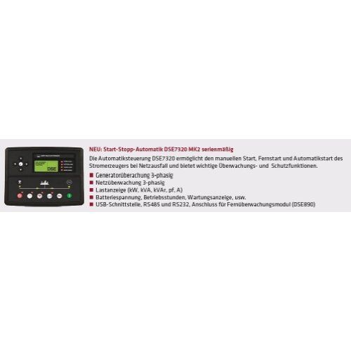  SEDSS 250WDE ELMAG Stromerzeuger SEDSS 250WDE, Stage 3A m. VOLVO Dieselmotor TAD754GE 12423819