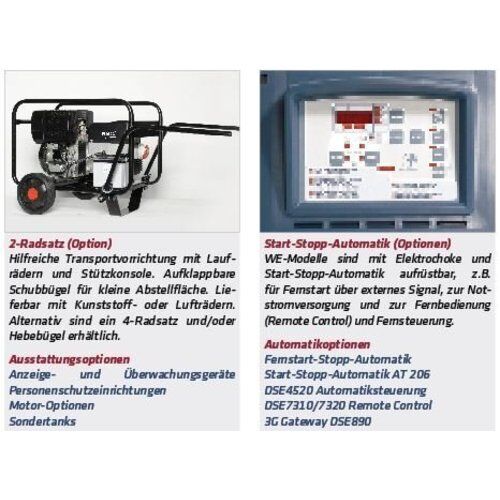  4100 - Best-Seller ELMAG Stromerzeuger SEB 2500WE-AVR m. HONDA-Motor GX160  E-Start u. AVR-Regelung 12423936