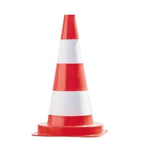  Warnartikel + Verkehrsleitkegel PVC-VERKEHRSLEITKEGEL rot/weiß geblockt, 50 cm 12391889
