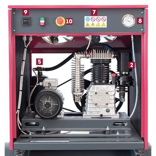  PROFI-LINE SILENT 400 Volt ELMAG Kompressor PROFI-LINE SILENT PL-HS 1080/15/3 D, m. Sterndreieckanlage 12414597