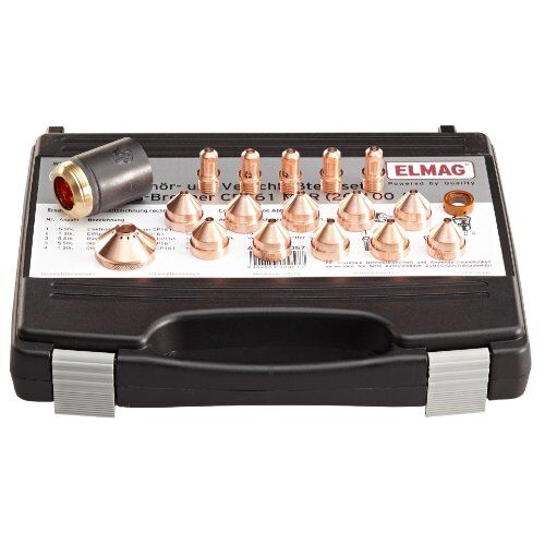  PLASMA SOUND PC 10051\T ELMAG Zubehör- u. Verschleißteileset f. Plasma-Brenner CP161 MAR (20-100 Amp.) z.PLASMA SOUND PC 10051/T 12406600