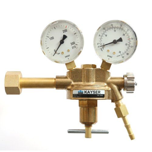  Schutzgasflaschen und -Armaturen Armaturen ELMAG Druckregler Argon/Co2 m. 2 Manometer, Ø 63mm 12407808