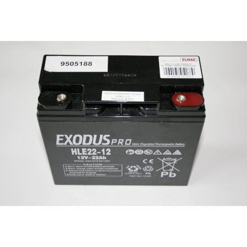  Lade-Startgeräte und Stationen-Zubehör ELMAG Akku 12V / 22Ah EXODUS f. START TRUCK 5000/2500 (55072) & 2200/4400 (2x) u. START BOOSTER 2500 (55071),2200, 1800, 1000) (1x) 12408142
