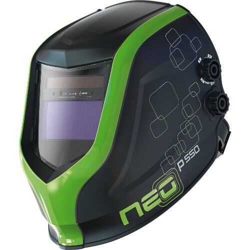  Automatik-Schweißschirme ELMAG Automatik-Kopfschweißschirm - neo p550 grün -TC (1007.011), Optrel, DIN 4/9-13 12408524