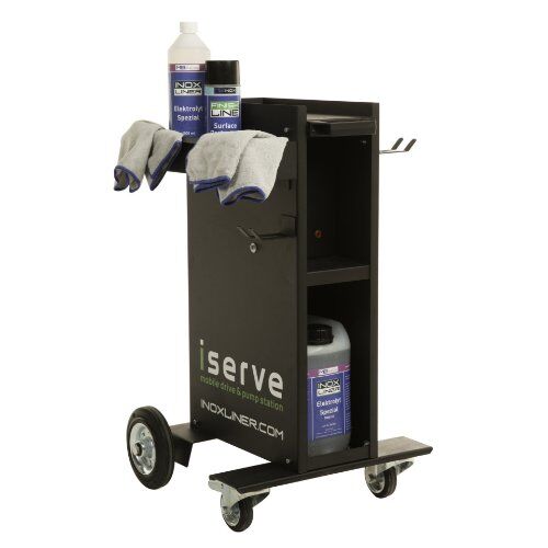  Metallreinigung \ -Beschichtung ELMAG Automatische Elektrolyt Zufuhr iServe integriert in Transportwagen CADDY f. Inoxliner DUO, ECO 2 & PRO 12408764